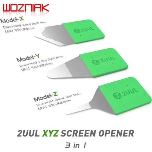 2UUL DA91 XYZ 3in1 LCD screen Open tool back cover Metal skid bent blade Remove the cover
