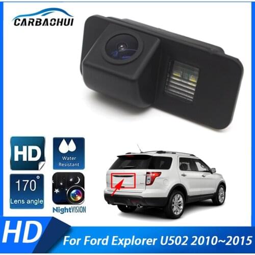 Rear View Backup Camera Reverse Parking Waterproof Camera SONY CCD HD For Ford Explorer U502 2010 2011 2012 2013 2014 2015