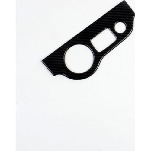 Car Headlight Switch Button Decorative Sticker for Dodge Challenger 2015-2020 Car Replacement Switch Knob Frame Cover