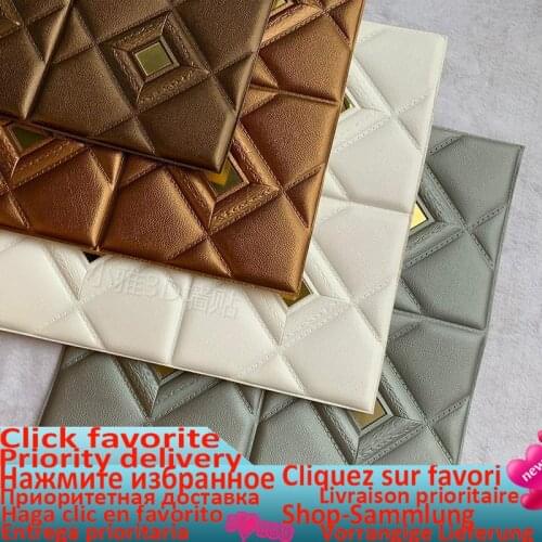 Big bed headboard stereo foam wall stickers TV background wall self-adhesive bedside KTV store decoration