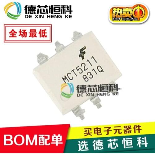 New original MCT5211SR2M MCT5211SD MCT5211 SMD SOP-6 Optocoupler Relay Isolation
