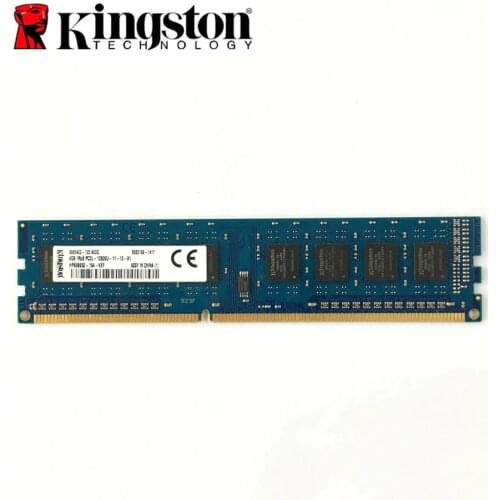 Used Kingston 4G 4GB DDR3 PC3L 12800U DDR3 1600 MHZ Desktop RAM Desktop memory 4GB 1R/2Rx8 PC3L-12800U DDR3 1600 MHZ