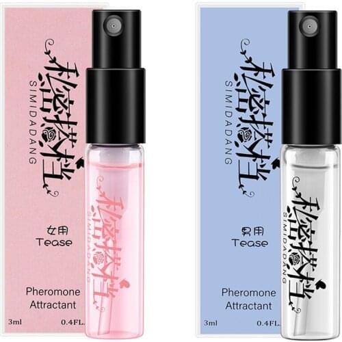 3ML Pheromone Perfume Women/Men Sex Passion Orgasm Body Emotions Spray Flirt Perfume Attract Water-Based Air fresher