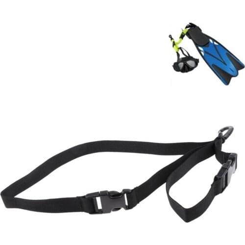 Scuba Diving Fin and Mask Keeper Holder Quick Release Strap Lanyard Buckle& Buckle Swivel Clip