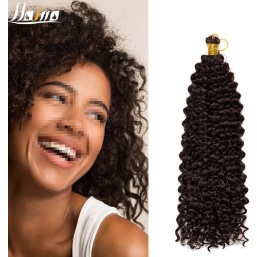 HAIRRO Synthetic Crochet Hair Braiding Hair Extensions Water Wave Braids Bundles Freetress Afro kinky Twist Bulk