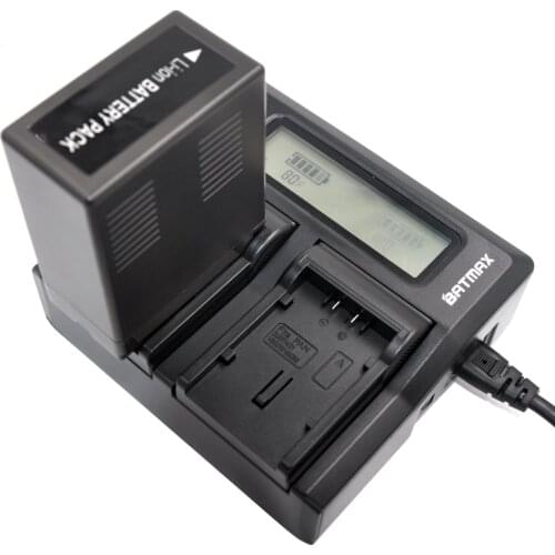 Ultra Fast LCD Dual Charger for VW-VBG130 VBG260 VBG6 Camera Digital Battery Panasonic HDC-SD10 HDC-SD20 HDC-SD7 HDC-SD9