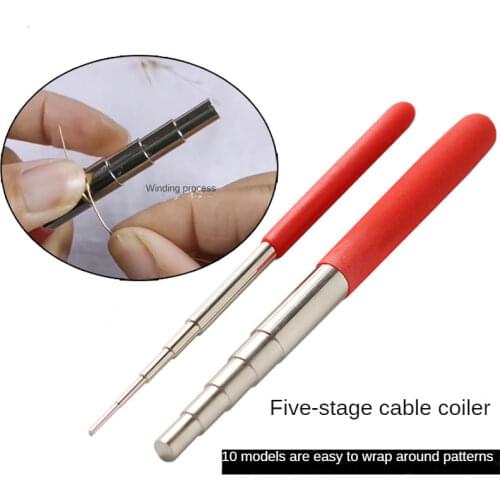 2 pcs/set Nickel Iron Thickness Stainless Steel Winding Rod DIY Jewelry Handmade Winding Tools Handmade Jewelry Accessories