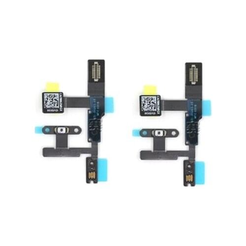 50pcs/lot Power On Off Button Swtich Control Flex Cable Ribbon For iPad Pro 9.7 inch A1673 A1674 A1675 Flashing Light