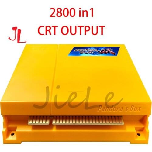 Pandora box CX 2800 Arcade game Support CRT both DX gamepad types connect to USB to play games pause function in the game