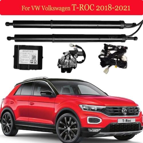 Car Electric Tail Gate Lift For VW Volkswagen T-ROC (2018+) Auto Rear Door Control Tailgate Automatic Trunk Opener Foot Sensor