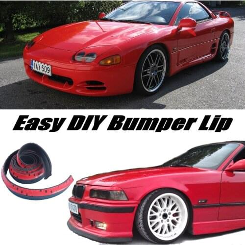 NOVOVISU Bumper Lip Deflector Lips For Mitsubishi GTO For Dodge Stealth Front Spoiler For Car Tuning / Body Kit Wing / Strip