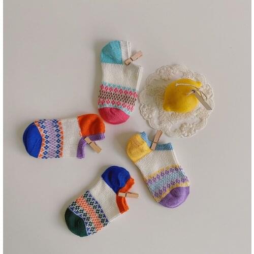 Korean childrens invisible socks childrens boat socks summer childrens socks baby gift