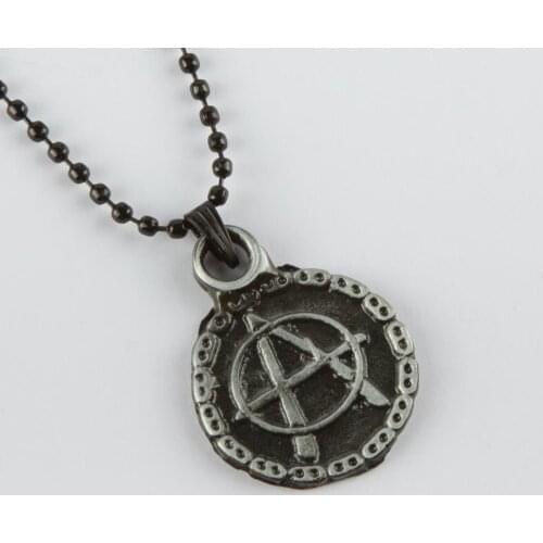 Figured Metal Male Necklace