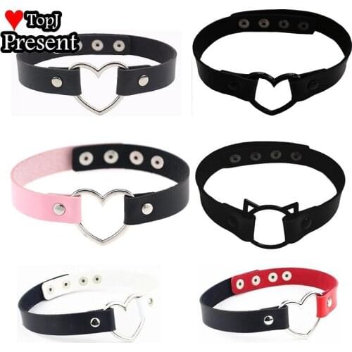 Gothic Lolita cosplay Abstinence buckle collar Short Punk Harajuku Choker Necklace European and American Necklace Black Rope