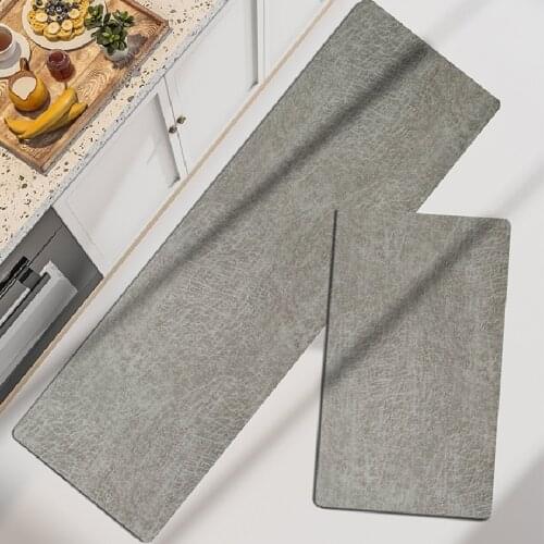 Alfombras Euramerican Contracted Kitchen Floor Mat Waterproof Non-Slip And Oil-Proof Household Footmat Door Covered With Carpet
