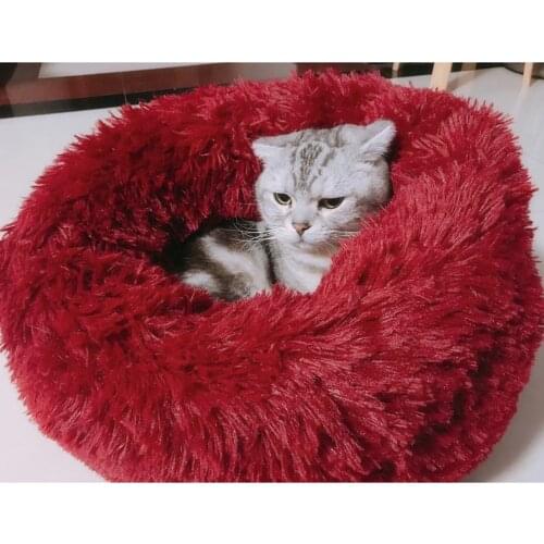 Cat Bed Warm Dog Kennel Washable Cat House Soft Cotton Mats Sofa For small large Dog Chihuahua Cat Basket Pet Bed