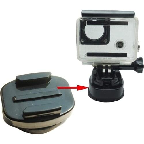 Magnetic Mounts for GoPro Mount (All GoPro Cameras) - Rubber Coated & Magnet Flat Mounts Bundle - Tape Mount to Your Helmet/Bike