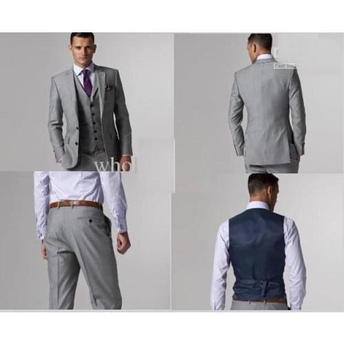 - men suit mens complete designer tuxedo Bridegroom (jacket+pant+tie+waistcoat)/best man suits/wedding dress suitswedding men cl