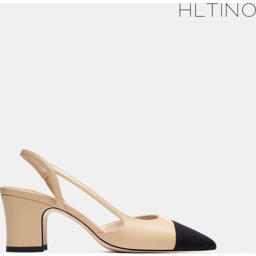 2020 New Small Fragrance Coarse Heel Fairy Style Flat Bottomed Lady Roman Color Matching Baotou Sandals Female Summer