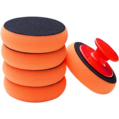 Car Wash Polishing Pad Car Wax Applicator Pad Auto Polisher Waxing Sponge Kit Car Interior Exterior Cleaning Accessories Tool
