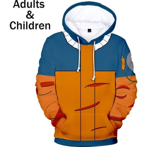 Popular Kakashi Clothes 3D Kids Hoodies Women/Mens Sweatshirts Fashion Polluvers Sasuke Akatsuki Casual pullover Clothes
