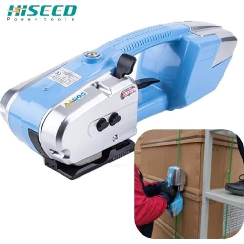 JD13/16 Portable Electric Baler Plastic Steel Belt Automatic Strapping Hot Melt Packing Tensioner Outdoor Work Packer 220V 110v