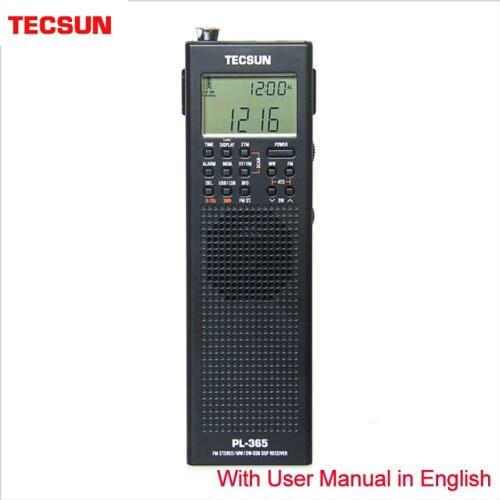 Tecsun PL-365 Portable Single-Sideband Receiver Full-Band Digital Demodulation for the Elderly DSP FM Mid-Wavelength SSB Radio