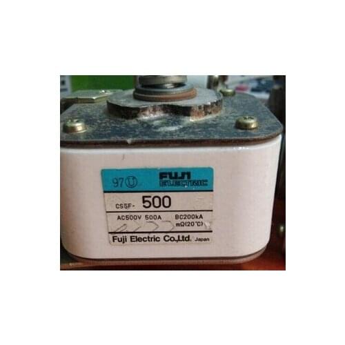 Fuses: CS5F-500 500A 500Vac / CS5F-450 CS5F-500-P CS5F-550 CS5F-630 CS5F-700 CS5F-800 500Vac aR