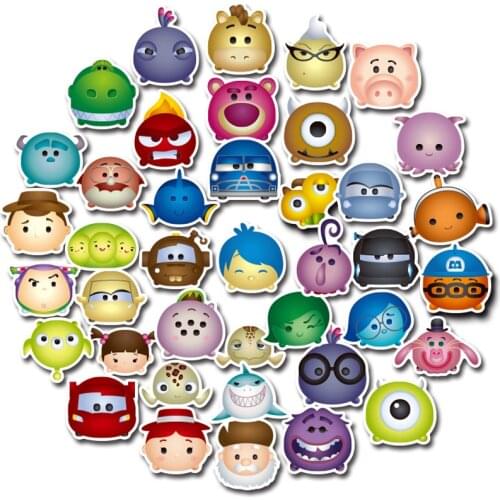 Cartoon Toy Story Stickers Cute Childrens Reward Stickers Mobile Phone Cup Waterproof Decoration Hand Account Graffiti Painting