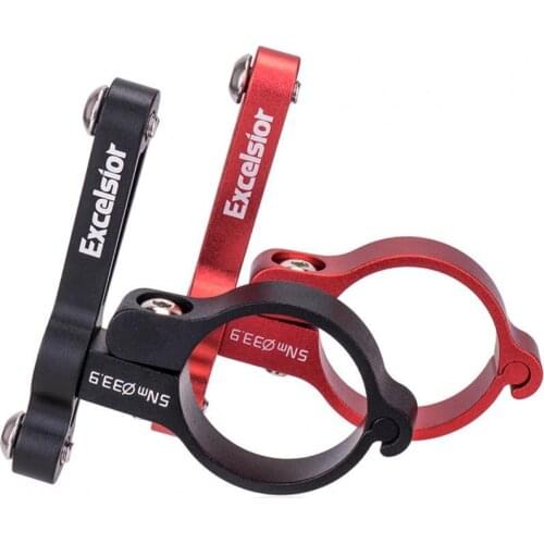 Bicycle Bottle Holder Anti-oxidation Shock-absorbent Cross Style Connection Mount Seat Post Water Bottle Cage for Outdoor