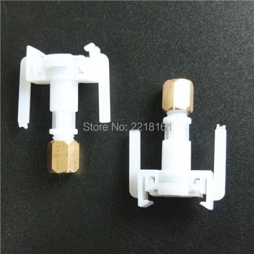 High quality Eco solvent/UV printer Mimaki JV33 damper connector/For Epson DX5 printhead ink dumper plastic fittings 16pcs/lot