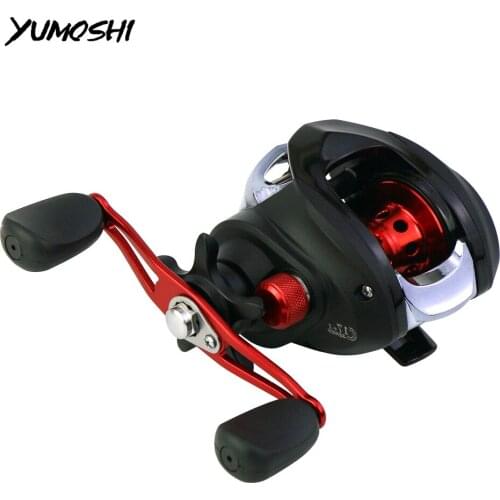 YUMOSHI Fishing Baitcasting Reel High Speed 17+1BB 6.3:1 Fishing Accessories Sea Surfcasting Casting Reel Fly Fishing Reel Coil