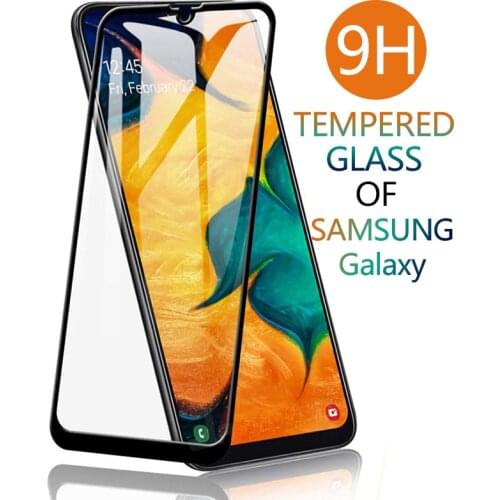9H Protective Glass On For Samsung Galaxy A01 A11 A21 A31 A41 A51 A71 Tempered Glass Samsung M11 M21 M31 M51 M10S Screen Film