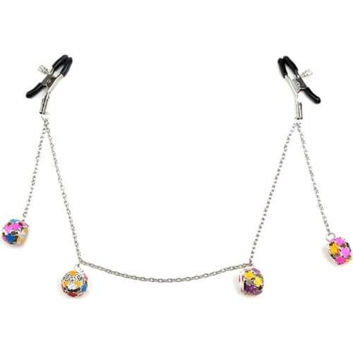 Variety Nipple Clamps,Breast Clip,Nipple Clip,Breast Clamp,Female Breast Clip Clitoris Clips Adult Games,BDSM Sex Toys For women