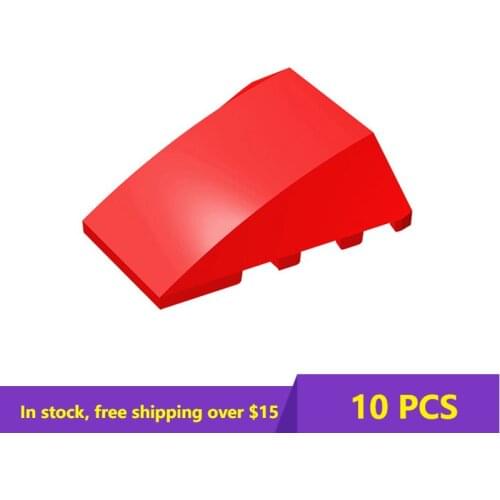 10PCS MOC Bricks 47753 4x4 For Building Blocks Parts DIY Educational Classic Brand High-Tech Parts Toys for children