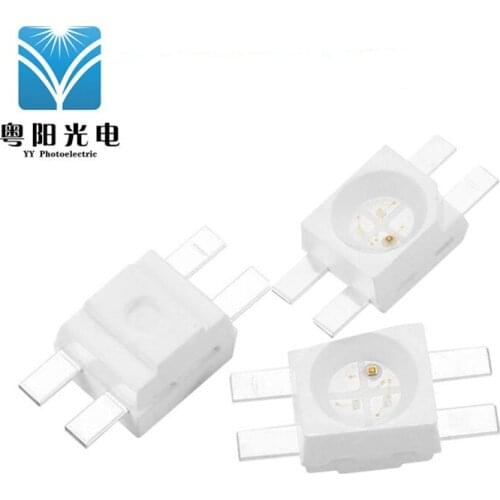 1000PCS/LOT 0.06W 6028 RGB CRI 70 Common Anode Common Cathode 6-7 LM High Brightness LED Used in Keyboard Earphone