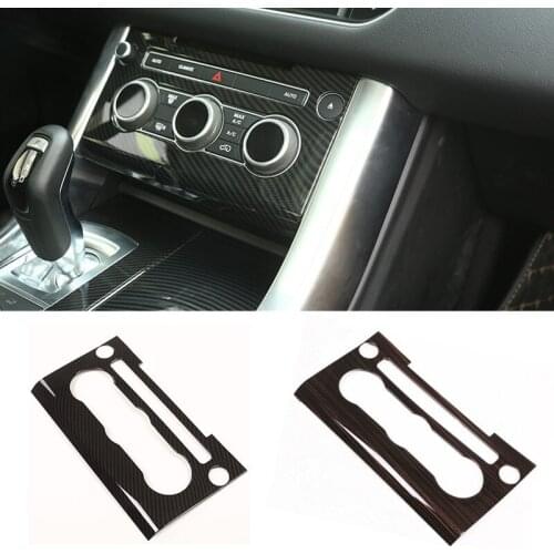 Car Center Console AC Panel Frame Cover Trim Sticker Fit For Land Rover Range Rover Sport 2014-2018 Car Accessories