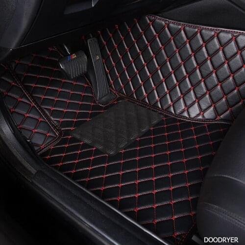 Custom car floor mats for Volkswagen All Models vw passat polo golf tiguan EOS jetta touran touareg car styling auto foot mats