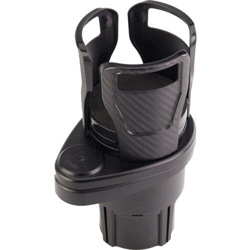 360 Degree Vehicle-Mounted Slip-Proof Cup Holder Rotating Water Car Cup Holder Multifunctional Dual Houder for Auto Accessory