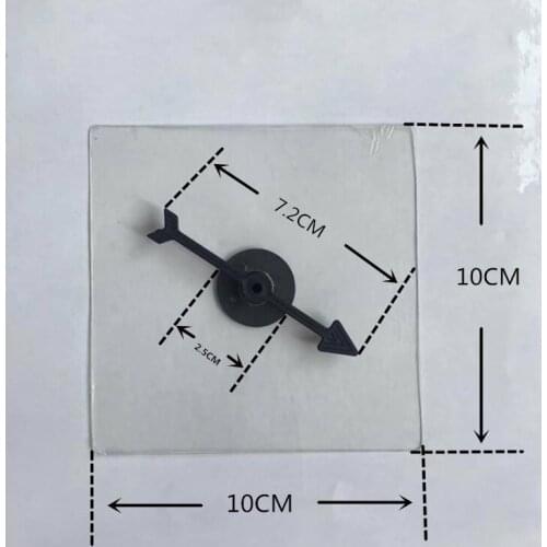 Black Arrow transparent baseboard Size 7.2CM Plastic Pawn/Chess For Board Game And Card Game Accessories