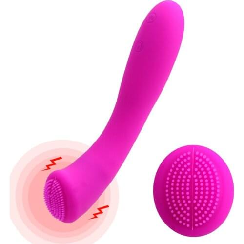 Erotic Brush Spikes Massager Vibrator For Clitoris Stimulator Anal Plug Dildos Women Sex Toys Female Masturbator Erotic Machine