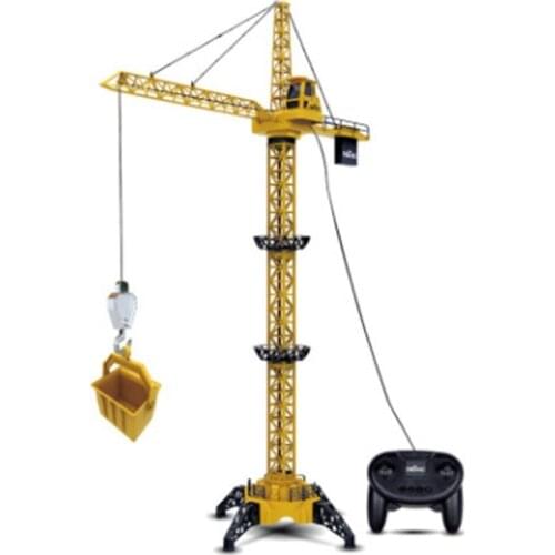 Eighty Heavy Industry Remote Control Engineering Vehicle Toy Tower Crane Remote Control Large Crane Tower 1 Meter 3