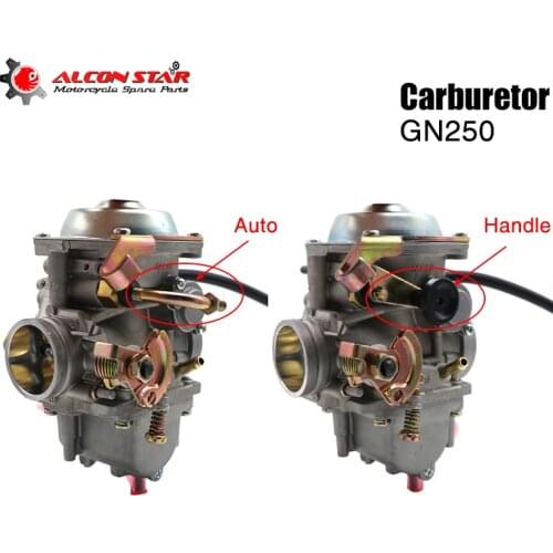 Alconstar Motorcycle 34mm Carburetor For Suzuki GN250 GN 250 250QY 250E-A 250GS Carburetor Carb Parts