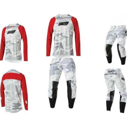 2019 Top limited Motocross Jersey And Pant RED GOLD ATV BMX Moto Gear Set Motorcycle Clothing MX motocross combos