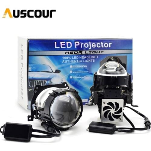 2.5 inch BI LED Projector Lens 6000K 2800lm For Hella 3R 5 Universal Car Headlight Retrofit Upgrade Installation Diy
