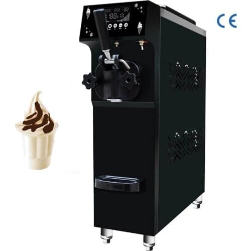 220 110V Soft Serve Ice Cream Making Machine Small Ice Cream Machine With 1 Flavor