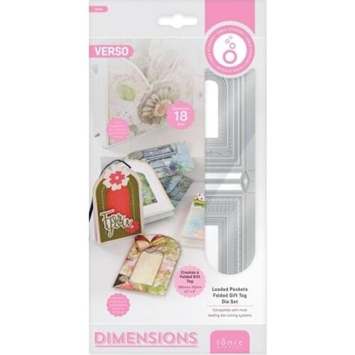 2021 AliliArts Metal Cutting Dies Folded Gift Tag diy Scrapbooking Photo Album Decorative Embossing PaperCard Crafts Die