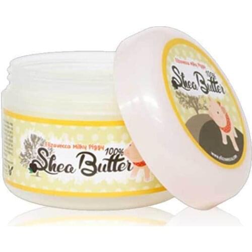 Elizavecca Milky Piggy Shea Butter 88ml Korea Shea Butter 100% Moisturizing Cream Highly-Concentrated Essence Protect Dry Skin