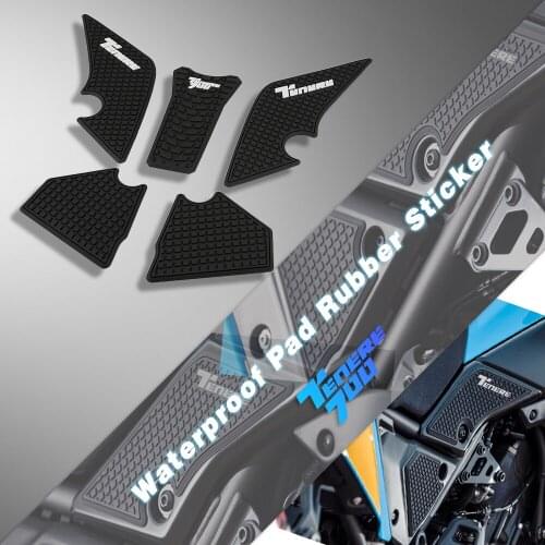 5 in 1 Sticker Set Protector For Yamaha Tenere 700 T7 Rally 2019-2021 2020 Tank sticker Protector Anti slip Oil Pad Sticker Gas