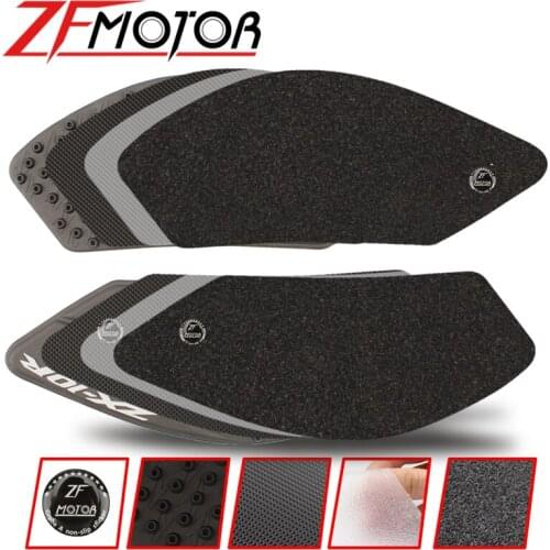 For Kawasaki ZX-10R 2008 2009 2010 ZX10R motorcycle Decal Gas Knee Grip Tank Pad Protector Sticker Side Tank Traction Pad